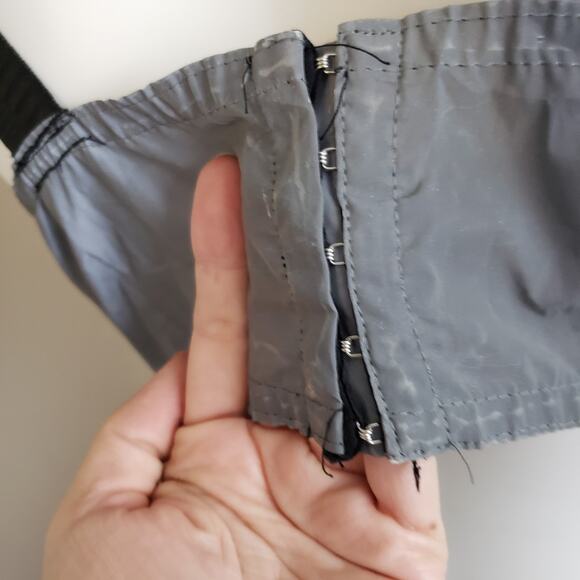 Jaded London Womens‎ Gorpcore Rave Silver Outfit Pants & Top. Size L - Picture 8 of 16